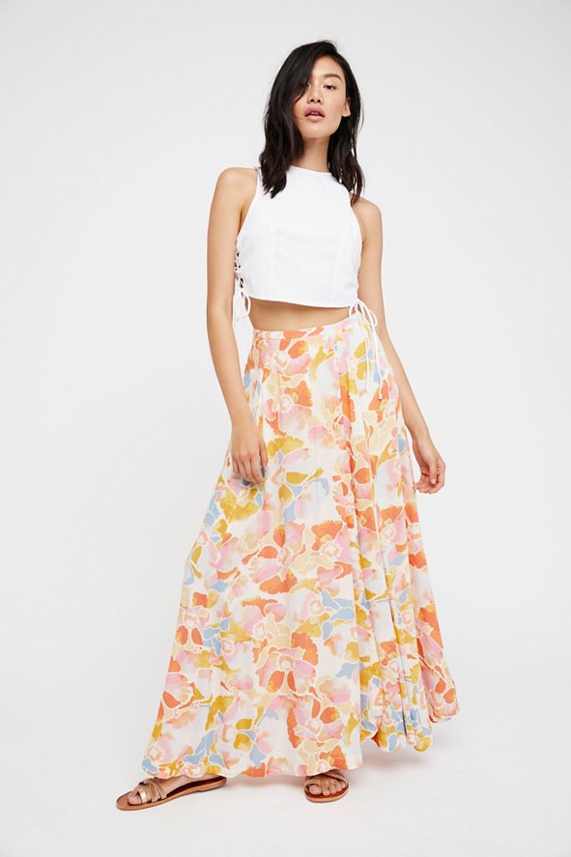 Hot Tropics Maxi Skirt