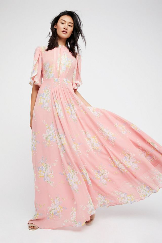 Free people wildflower maxi dress sale