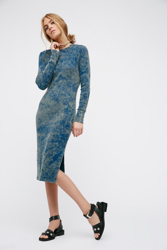 Monaco Thermal Midi Dress #1