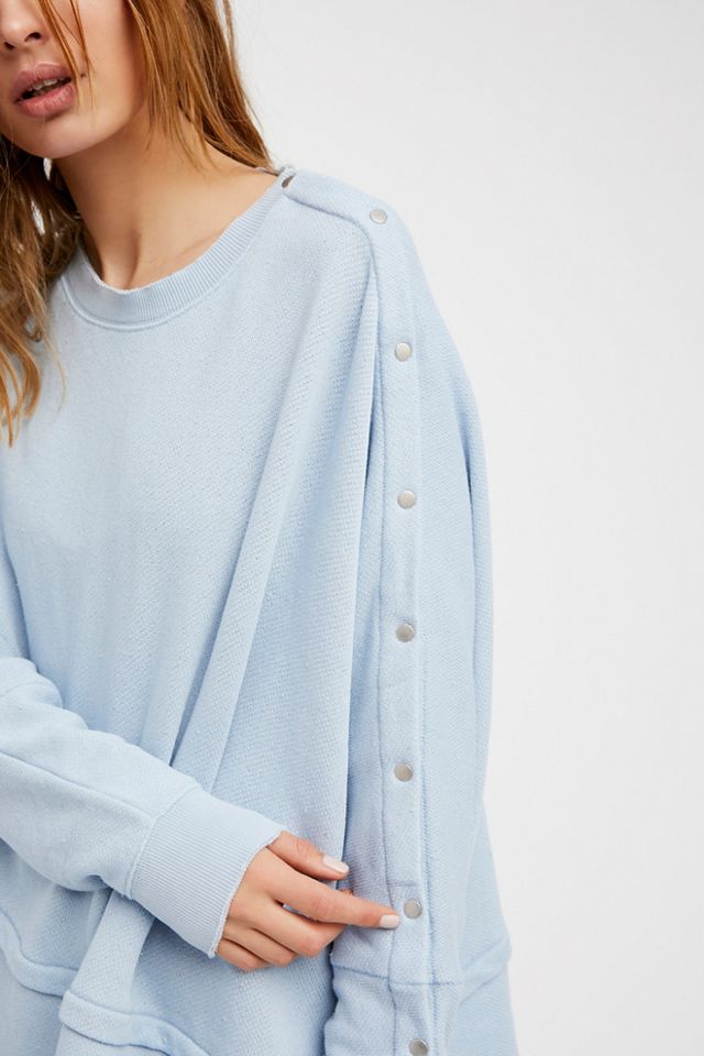 Snap Up Shoulder Pullover #2