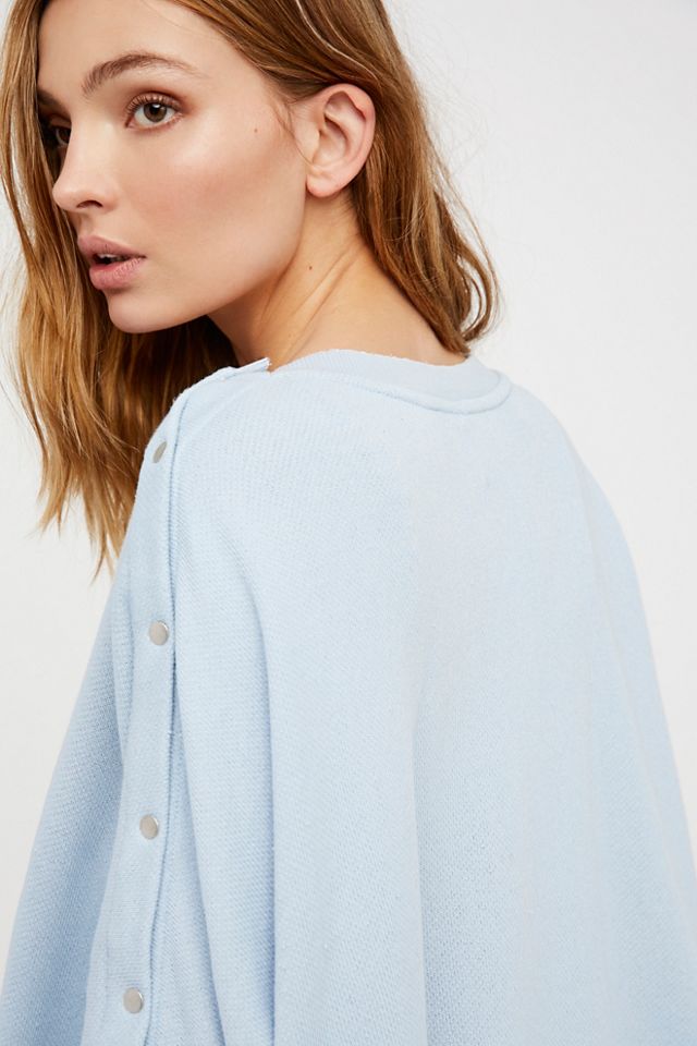 Snap Up Shoulder Pullover #3