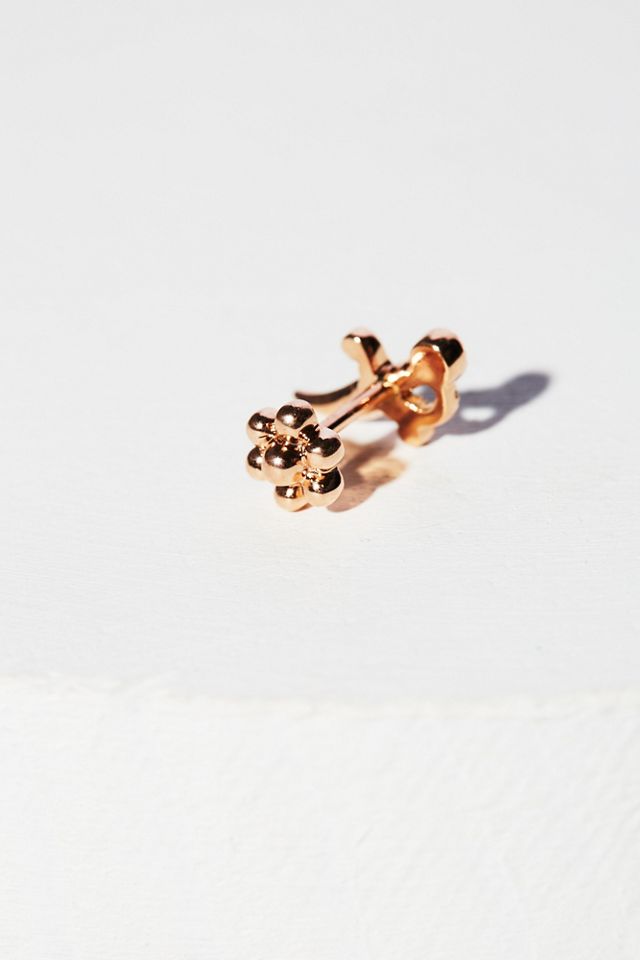 5mm Opal x Diamond Hilt Sword Stud #1