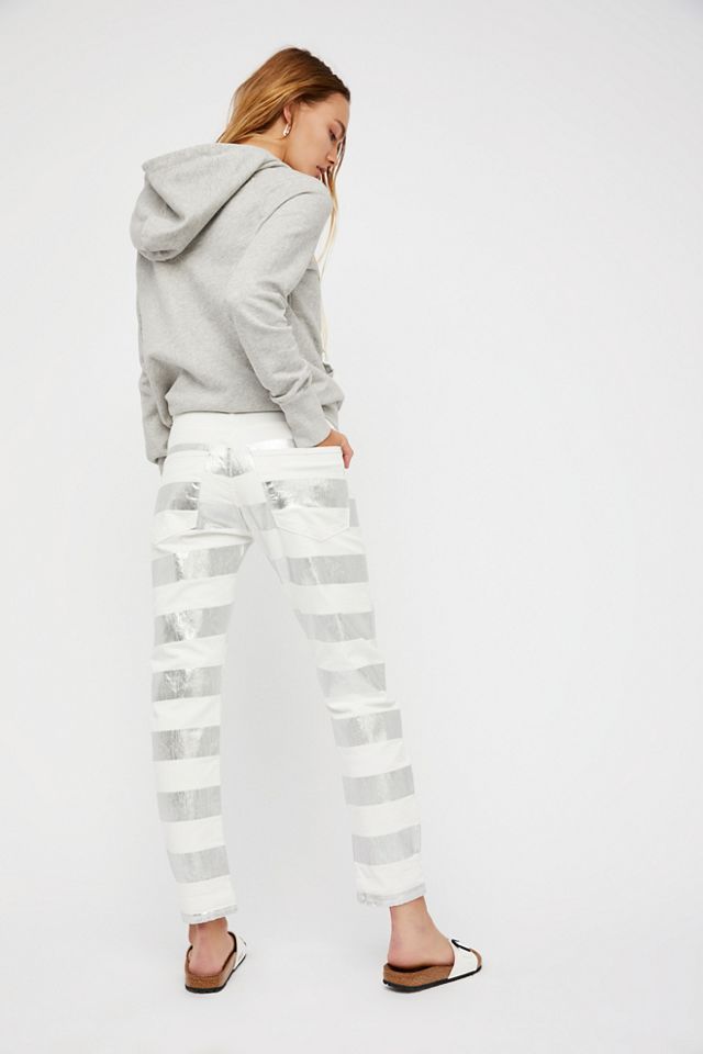 Seasonal Foil Boyfriend Jeans #1