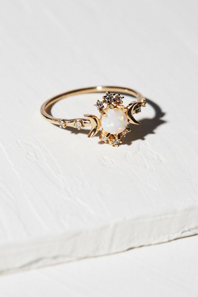 Opal wandering star on sale ring