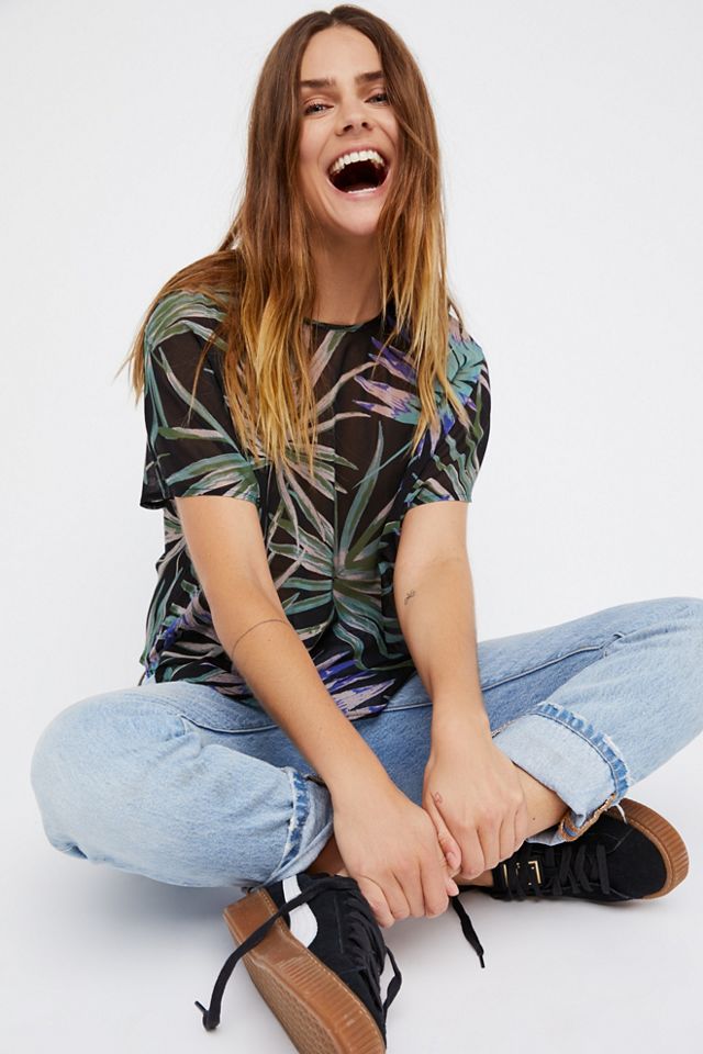 Looking Thru Mesh Tee #1