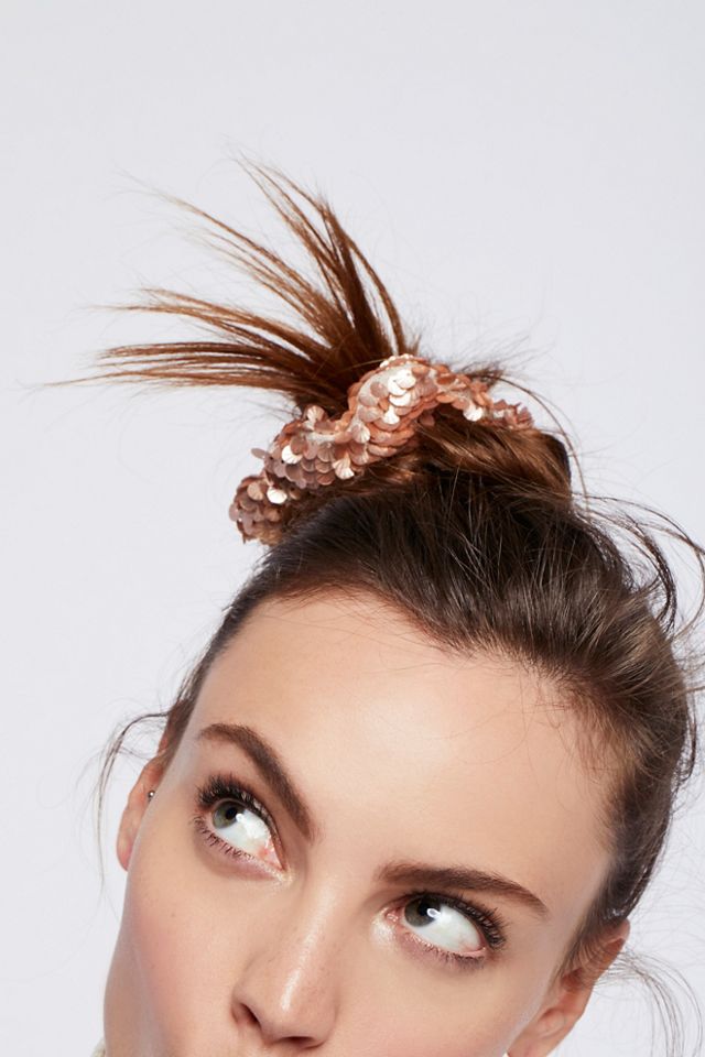 Sequin Scrunchie