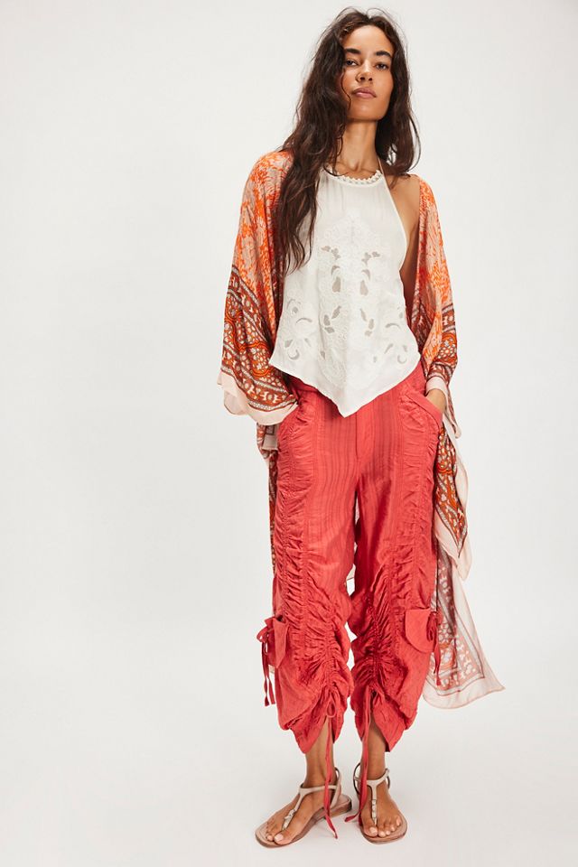 Magic Dance Border Print Duster #2