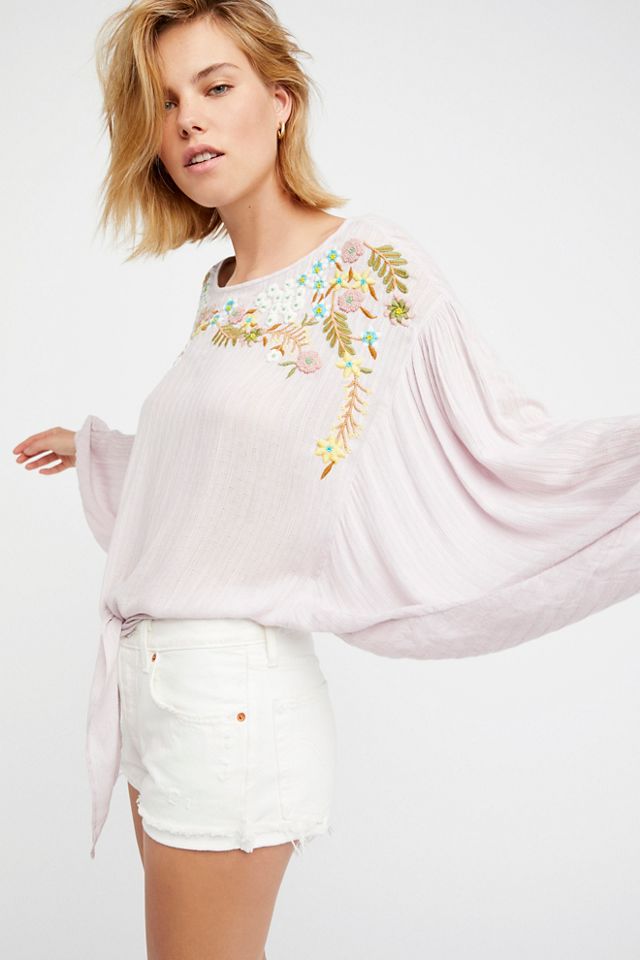 Up and Away Embroidered Top | Free People