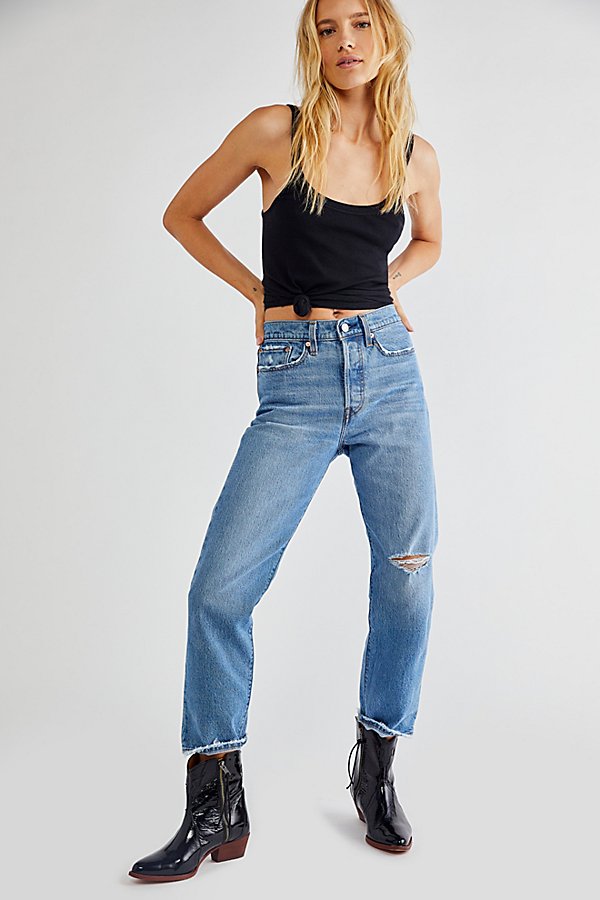 Levi's Wedgie Straight Jeans In Salsa Spice