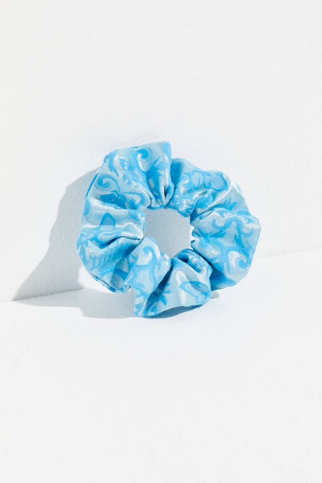 Silk Brocade Scrunchie #1
