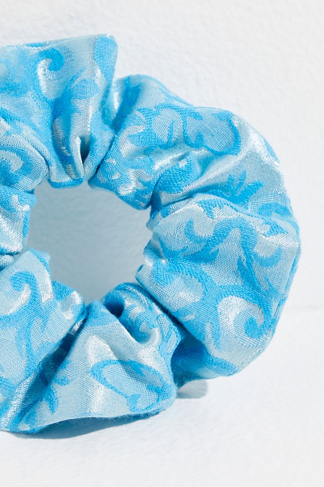 Silk Brocade Scrunchie #2