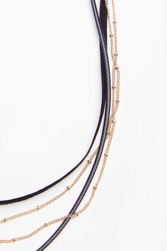 Wren Triple Horn Necklace #3