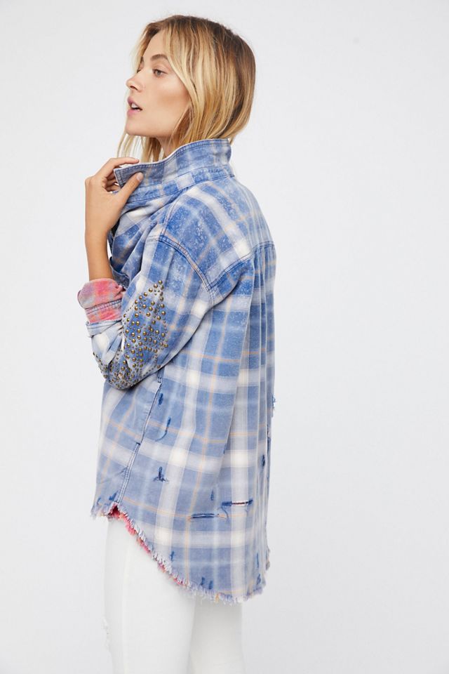 Free people hotsell flannel jacket