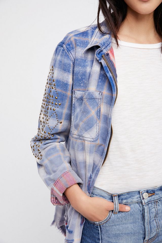 Deconstructed Shirt Jacket #4