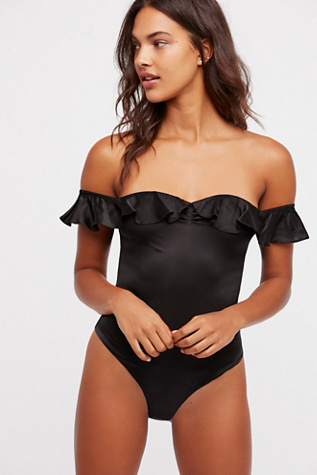 Virgo Ruffle Bodysuit Free People