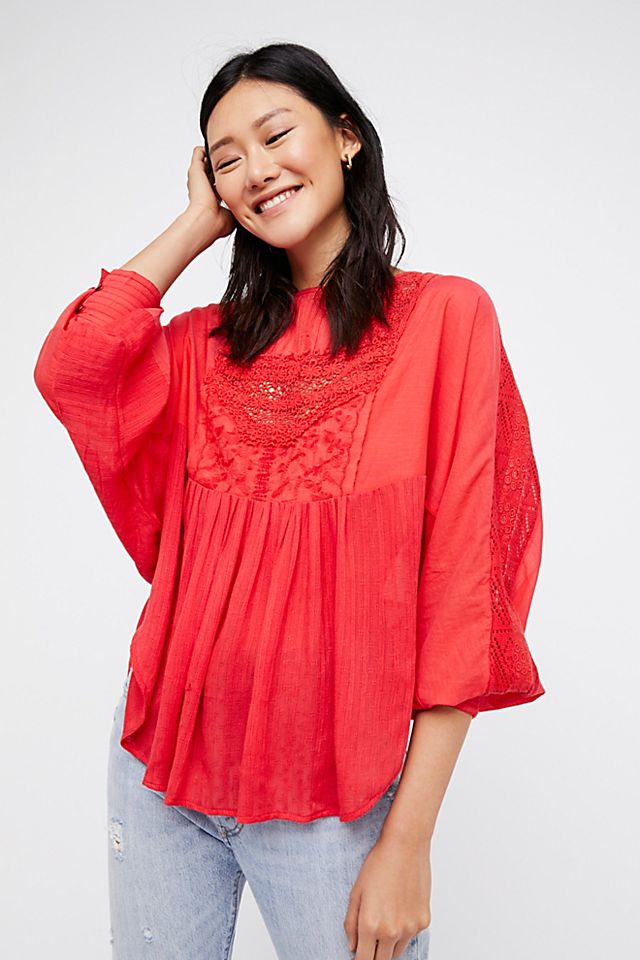 Thinking Of You Blouse | Free People