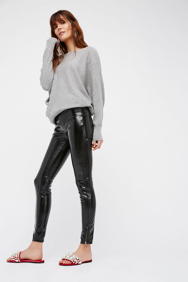 Patent Vegan Leather Leggings | Free People