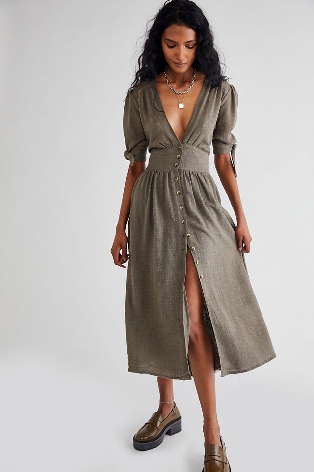 free people emily's midi dress