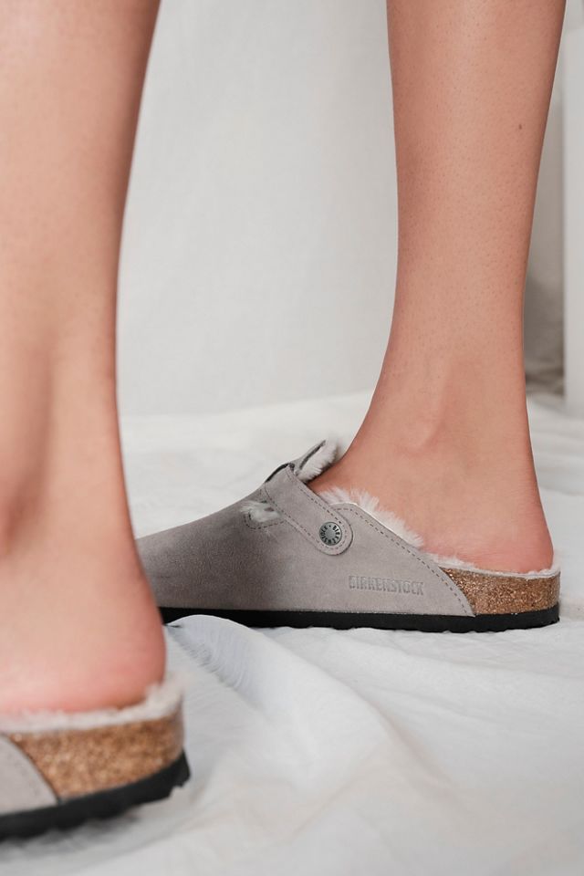 Birkenstock Boston Shearling Clogs | Free People