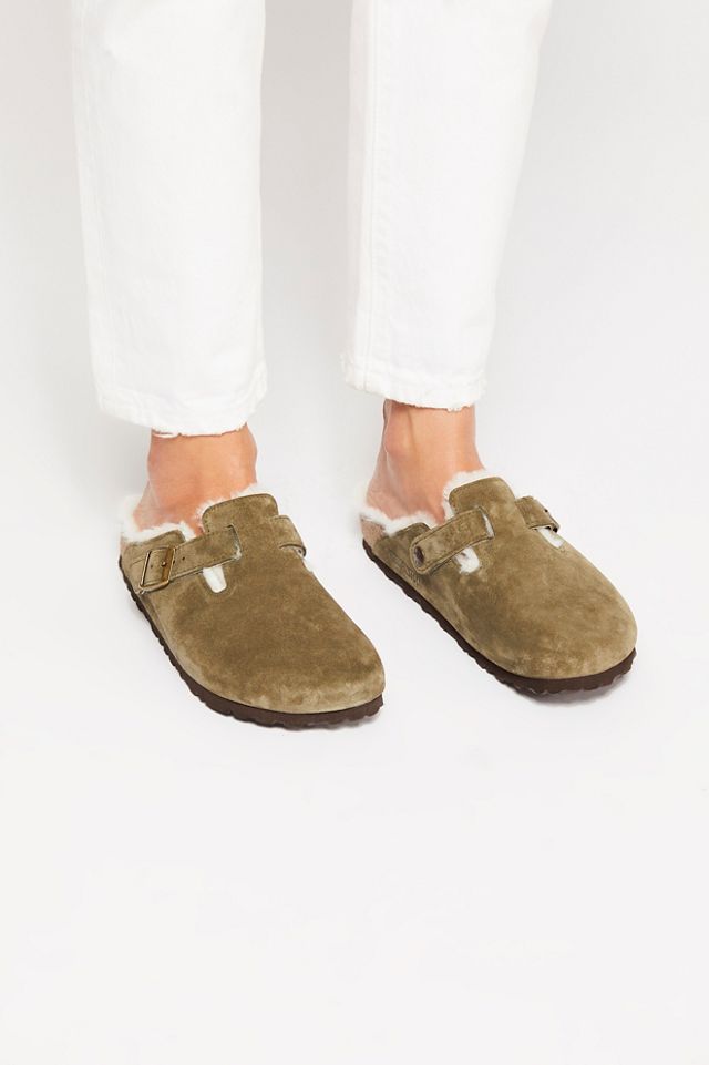 Birkenstock Boston Shearling Clogs #1