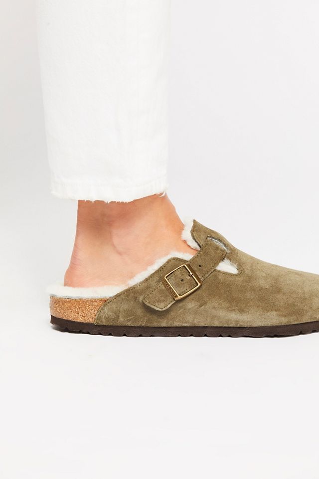 Birkenstock Boston Shearling Clogs #2