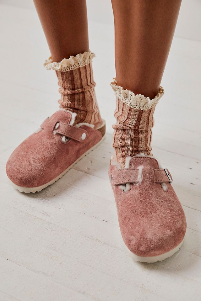 birkenstock clogs outfits shearling｜TikTok Search