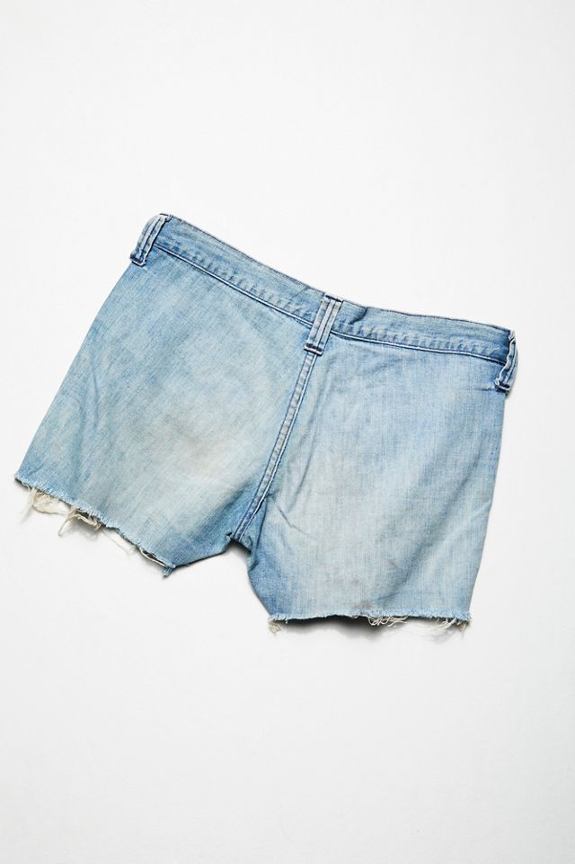 Vintage 1960s Embroidered Cut Offs #1
