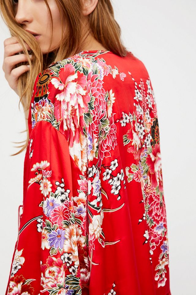 Best of My Love Silk Kimono #3