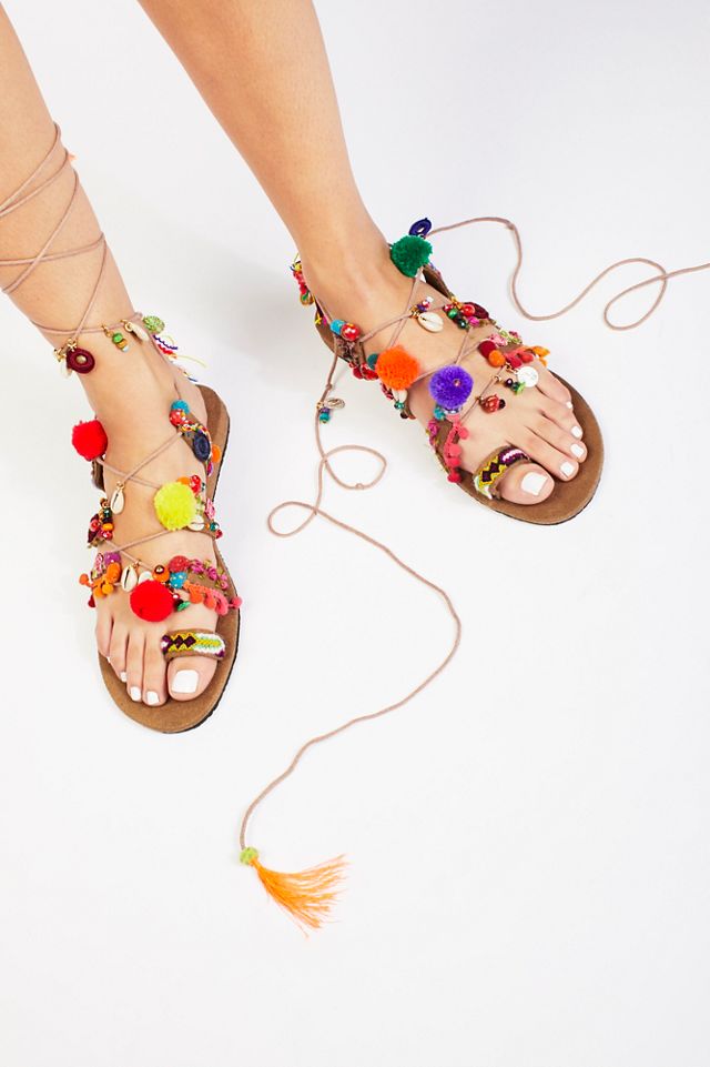 Fools Gold Wrap Sandal