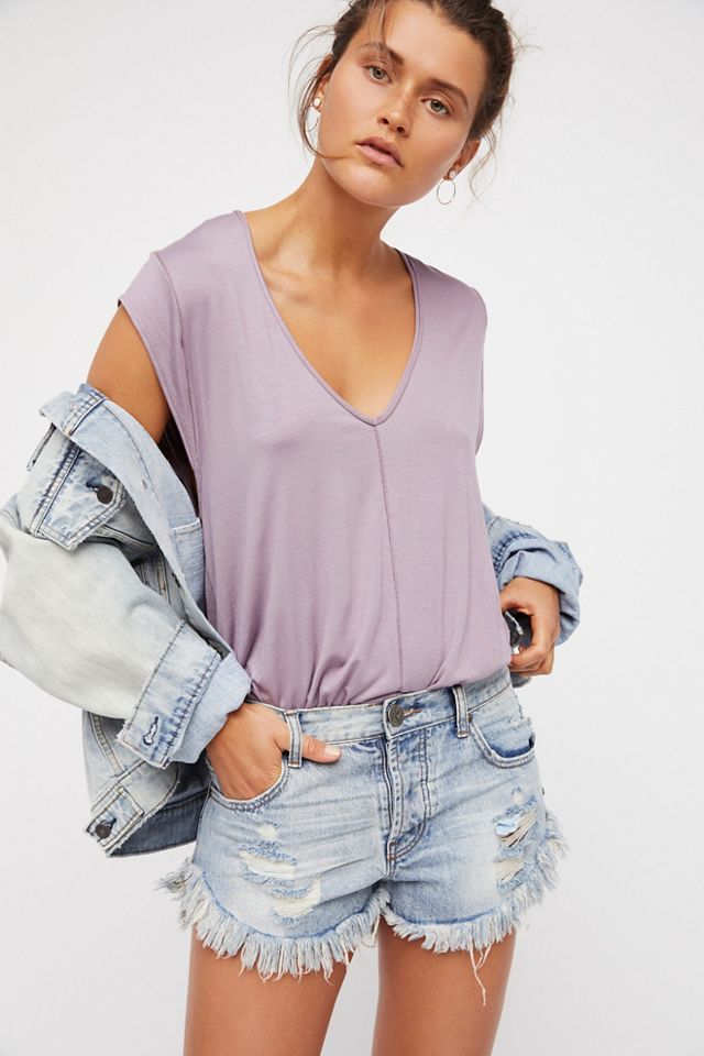Tees For My Jeans Bodysuit | Free People