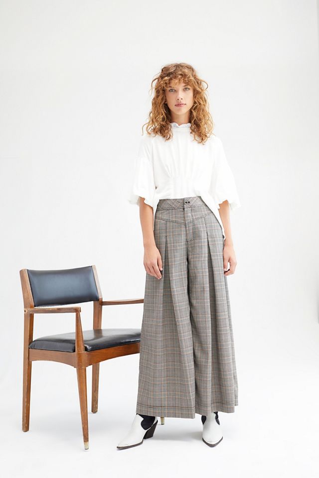 Extreme Tailored Wide-Leg Pants