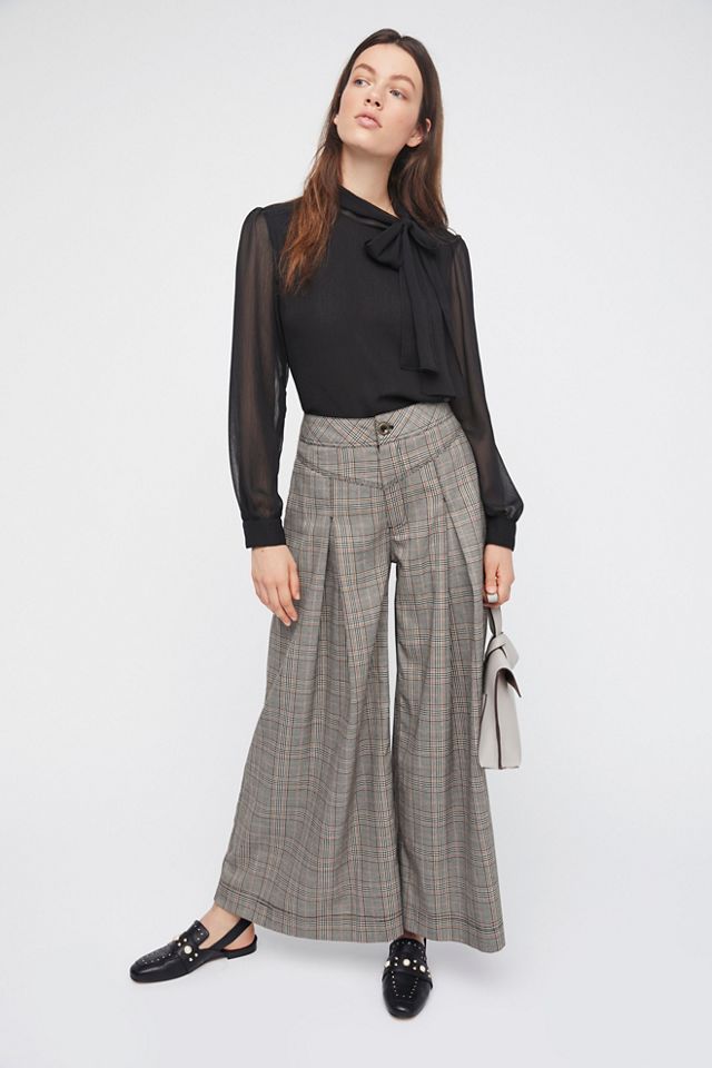 Extreme Tailored Wide-Leg Pants