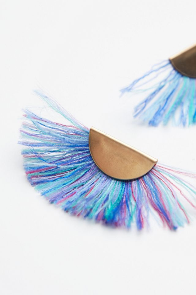 Tropicana Fan Flare Studs #4