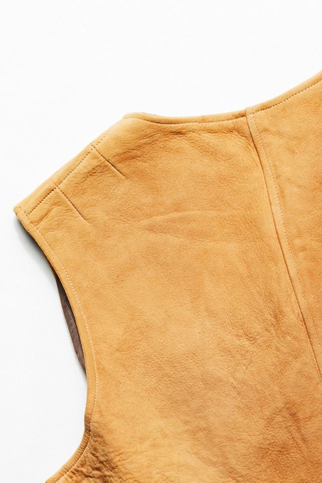 Vintage 1970s Suede Vest #3