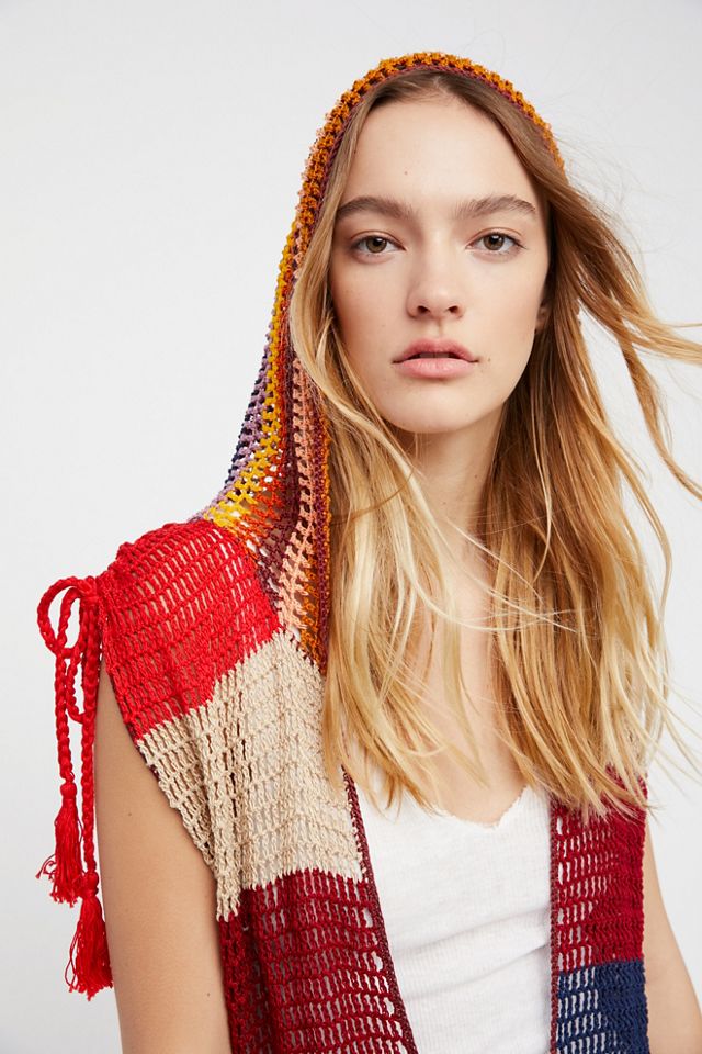 Rainbow Stripe Crochet Maxi #3