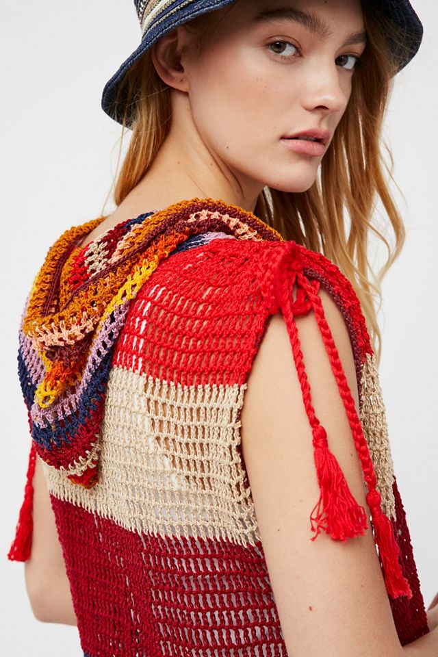 Rainbow Stripe Crochet Maxi #5