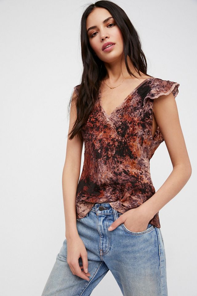 FP Vintage Revival Over Dyed Camisole #1