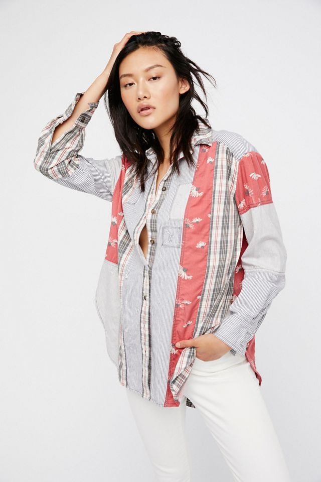 All Patched Up Classic Buttondown | Free People