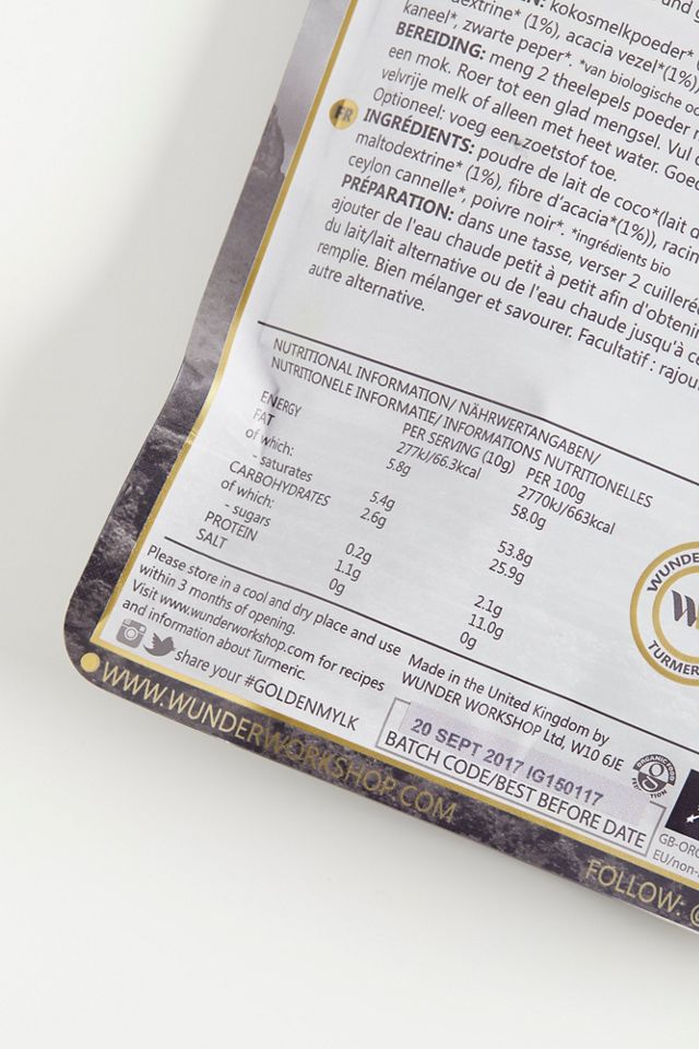Wunder Workshop Instantly Golden Turmeric Latte #3