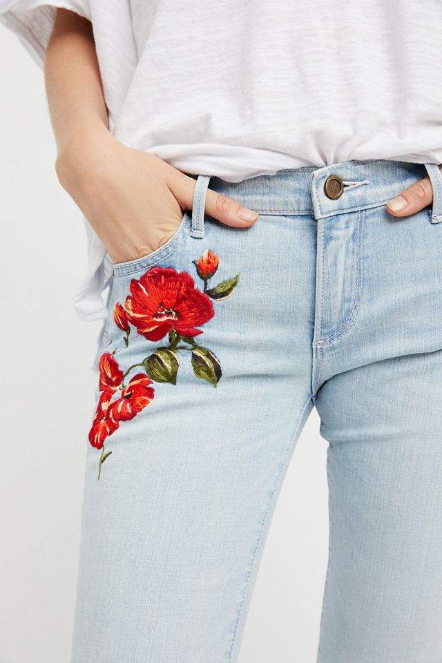 Eva Embroidered Flare | Free People