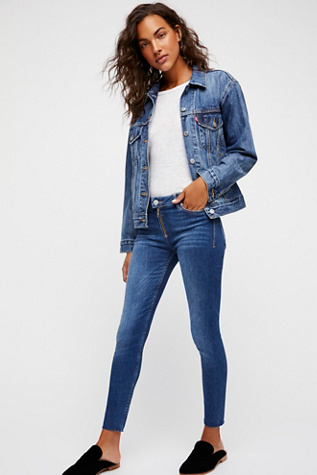 Free people raw hem clearance skinny jeans