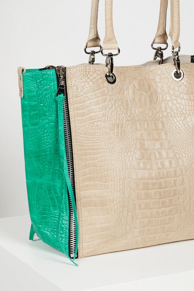 Bright Lights Leather Tote #2