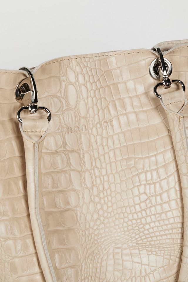 Bright Lights Leather Tote #3
