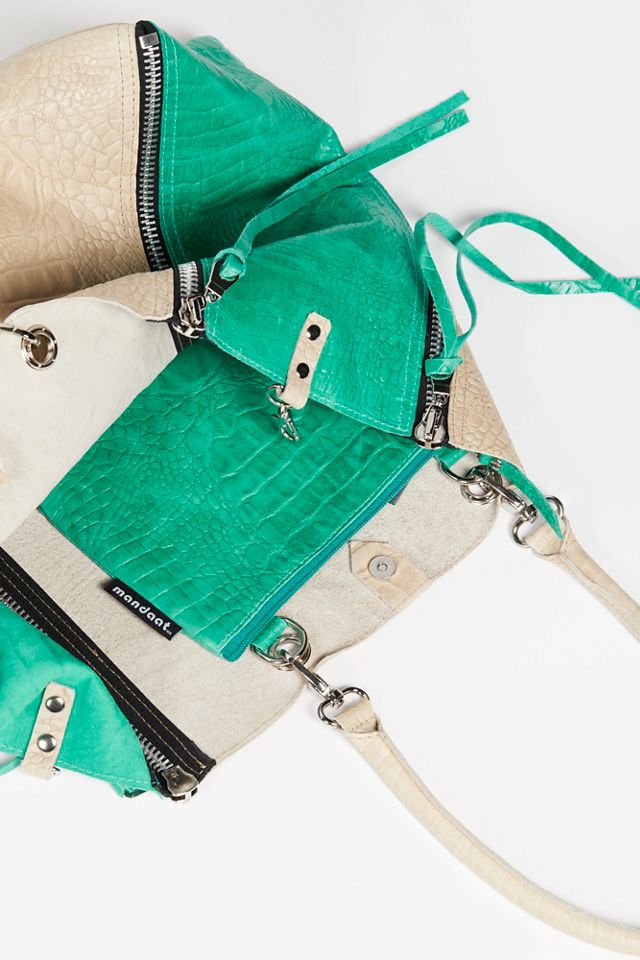 Bright Lights Leather Tote #4