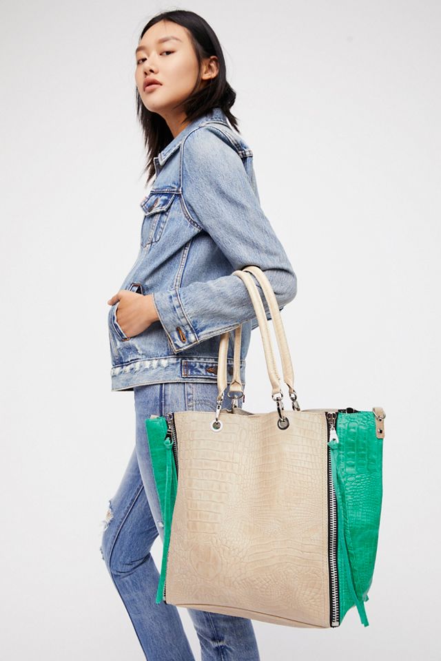 Bright Lights Leather Tote #5