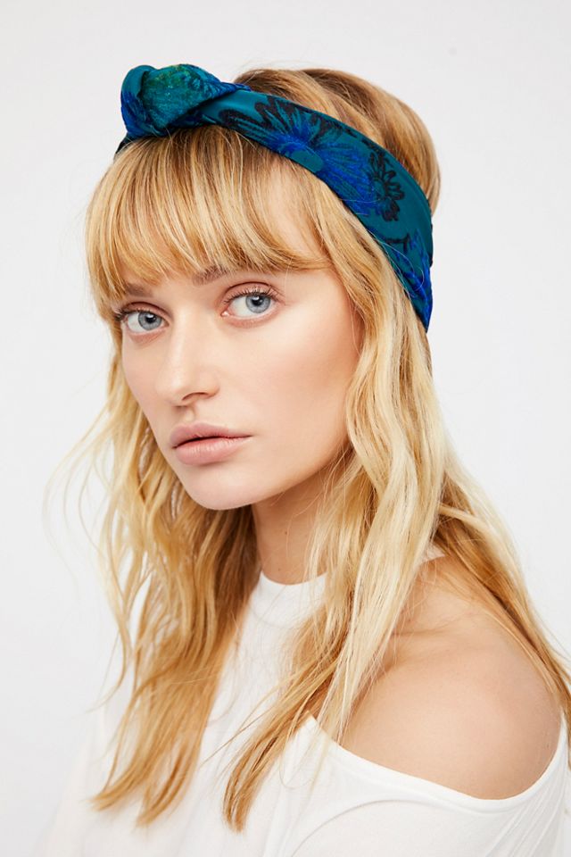 Printed Velvet Turban