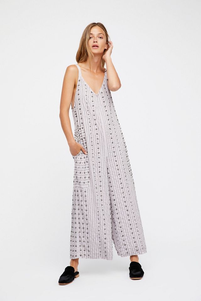 free people polka dot jumpsuit