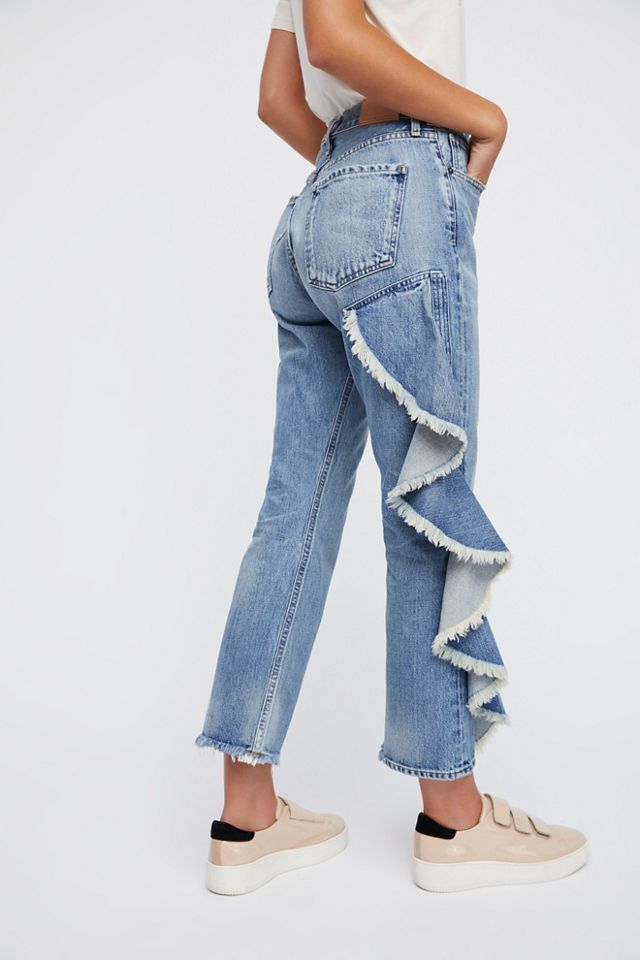 Citizens of Humanity Estella Side Ruffle Jeans #2