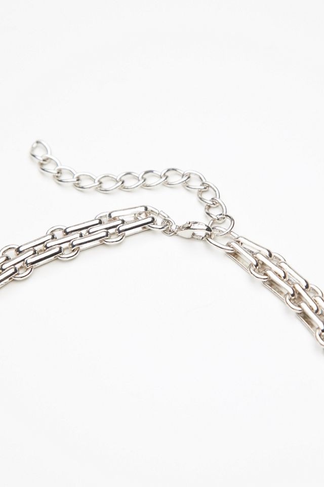 Aphrodite Agate Ladder Necklace #2
