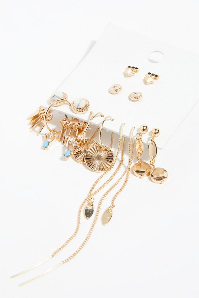 Charming Hoop Earring Set